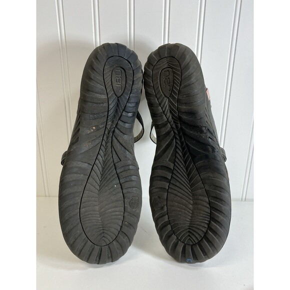 JBU by Jambu Womens Grey/Pink Leather Mary Jane Strap Shoe Memory Foam Sz11 READ - Picture 6 of 9